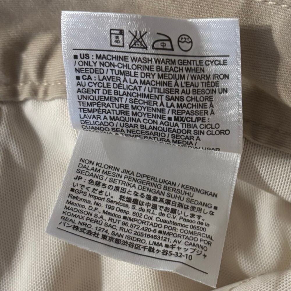 Old Navy Women’s Plus Size 24 Short 48 x 30 Pants Cotton Stretch Twill Khakis - Picture 7 of 12